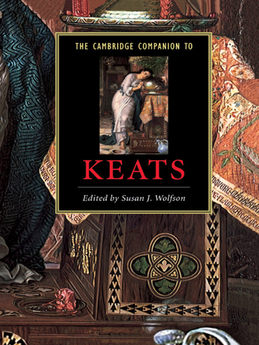 Title details for The Cambridge Companion to Keats by Susan J. Wolfson - Available